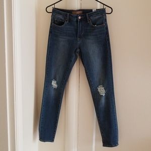 Leith skinny ankle jeans